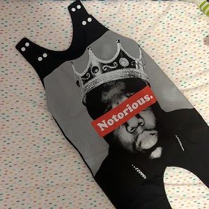 NWOT Toddler romper, hip hop, notorious B.I.G
